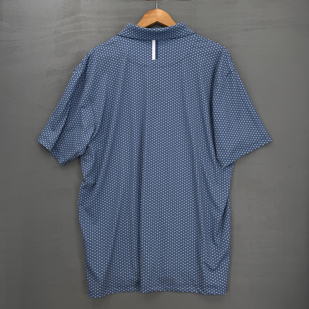 NEW Rhoback Performance Polo Blue Angles Airplane Thunderbolt Air Force XL - Picture 3 of 6
